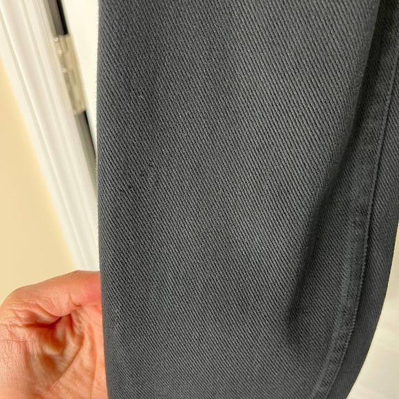 Spanx Jean-Ish Ankle Leggings Womens Medium Washed Black Stretch Mid-Rise - Picture 4 of 7